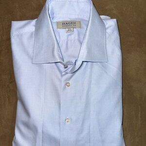 Light Blue Hagen Mens Dress shirt 16.5 / 16 1/2   34/35